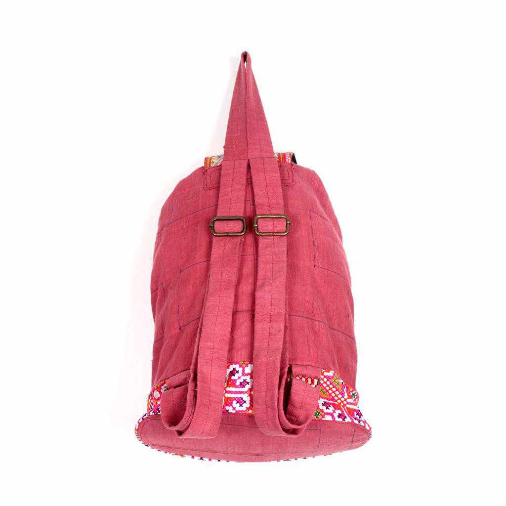 Sustainable Made Cross-Stitch Backpack- Thailand
