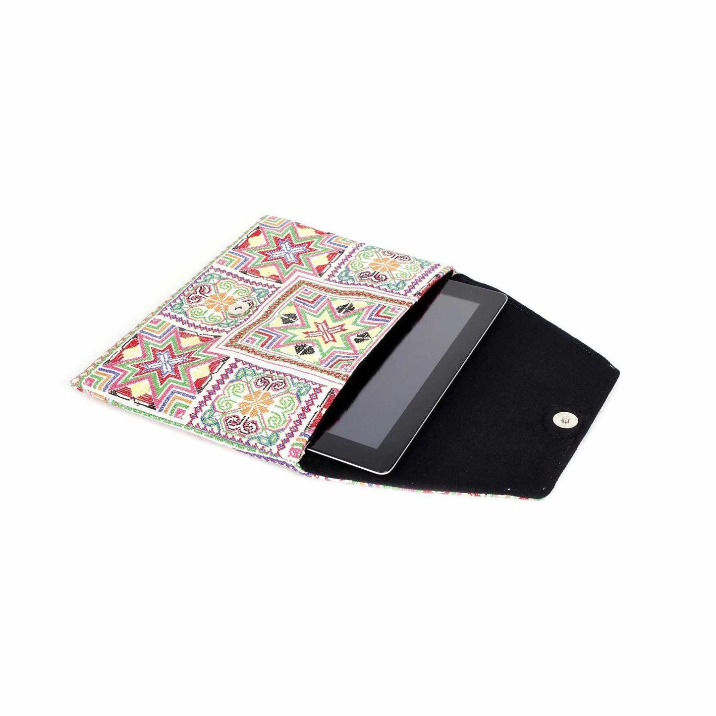 Boho Style Embroidered Clutch Bag - Thailand