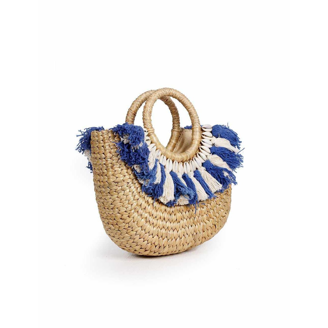 Water Hyacinth Handmade Basket Bag - Thailand