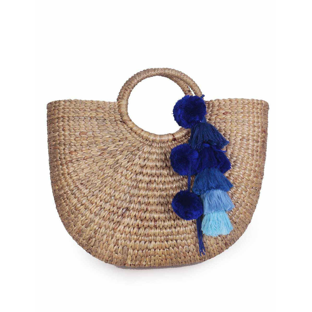 Water Hyacinth Handmade Basket Bag - Thailand