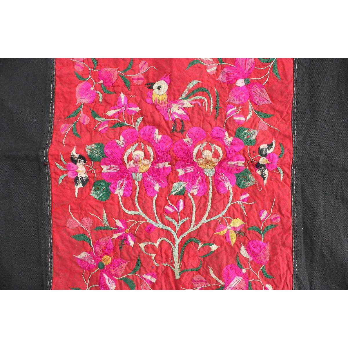 Vintage One of a Kind Hmong Textile Fabric - Thailand
