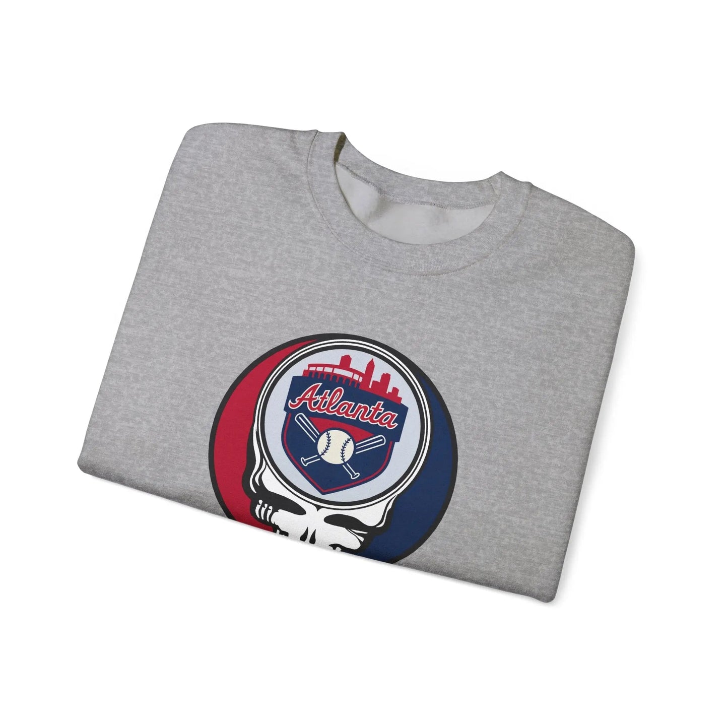 Atlanta Braves Original StealieCrewneck Sweatshirt