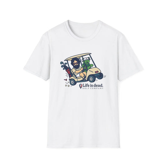 Joy Ridin' Jerry and The Bear - Life is DeadGolf Company T-Shirt