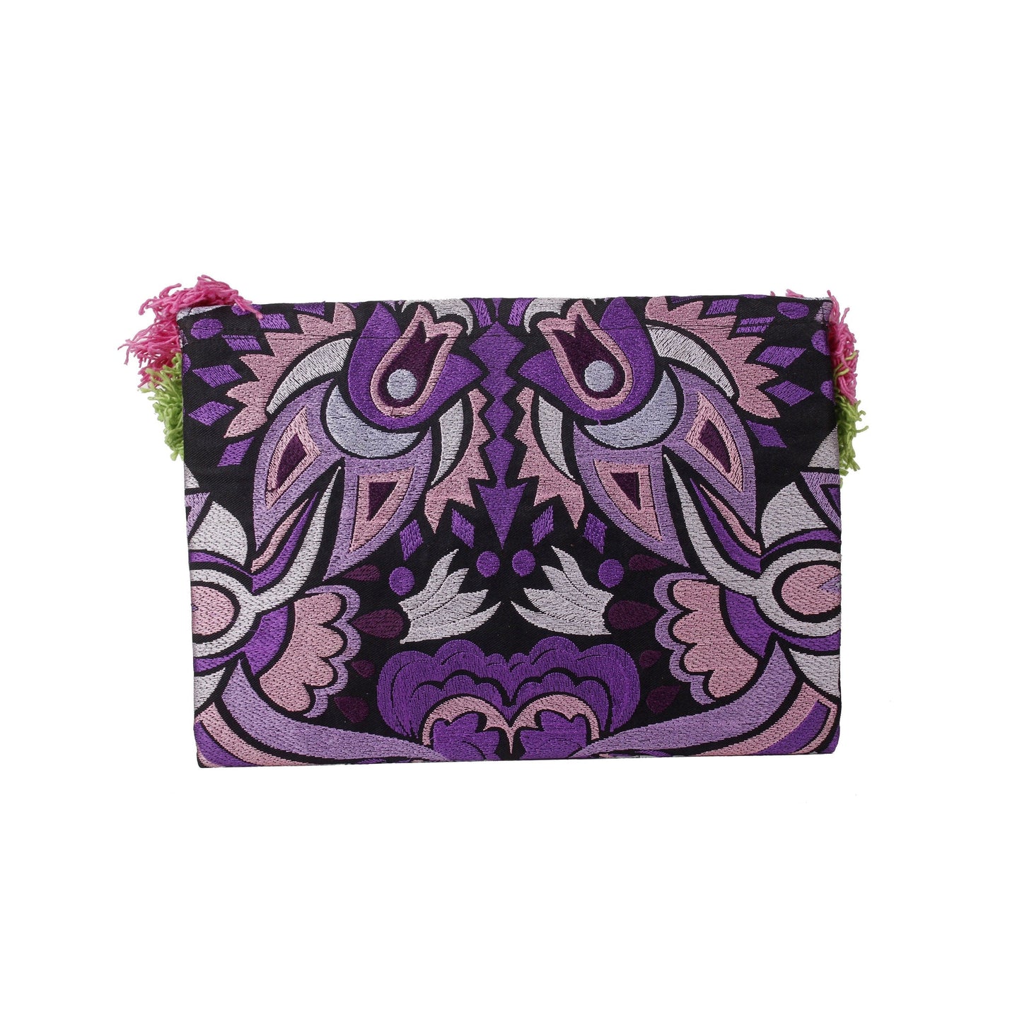 Embroidered Multi Tassel Clutch Bag iPad Case – Thailand