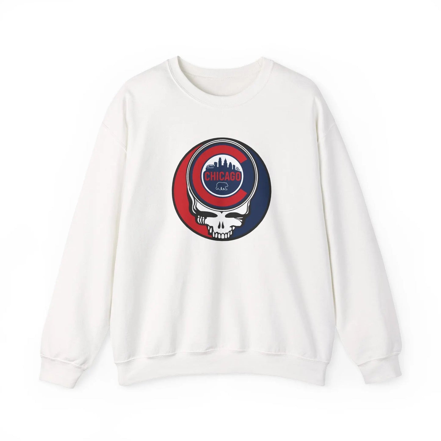 Chicago Cubs Original StealieCrewneck Sweatshirt
