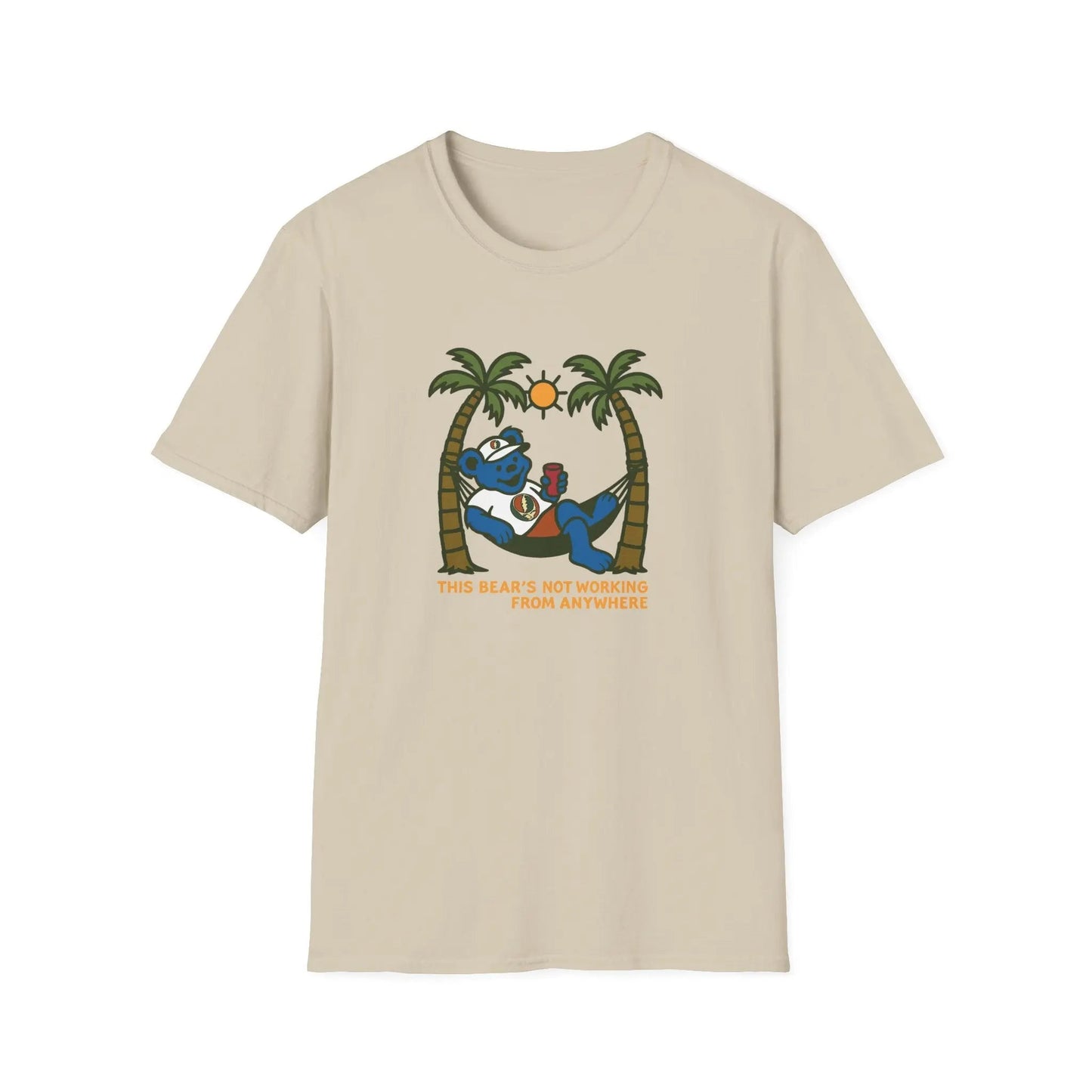 The Bear's Not Working From Anywhere - Life is Dead T-Shirt
