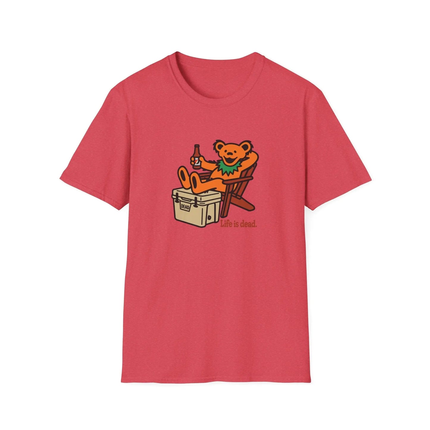 Chillin' Bear - Life is Dead T-Shirt
