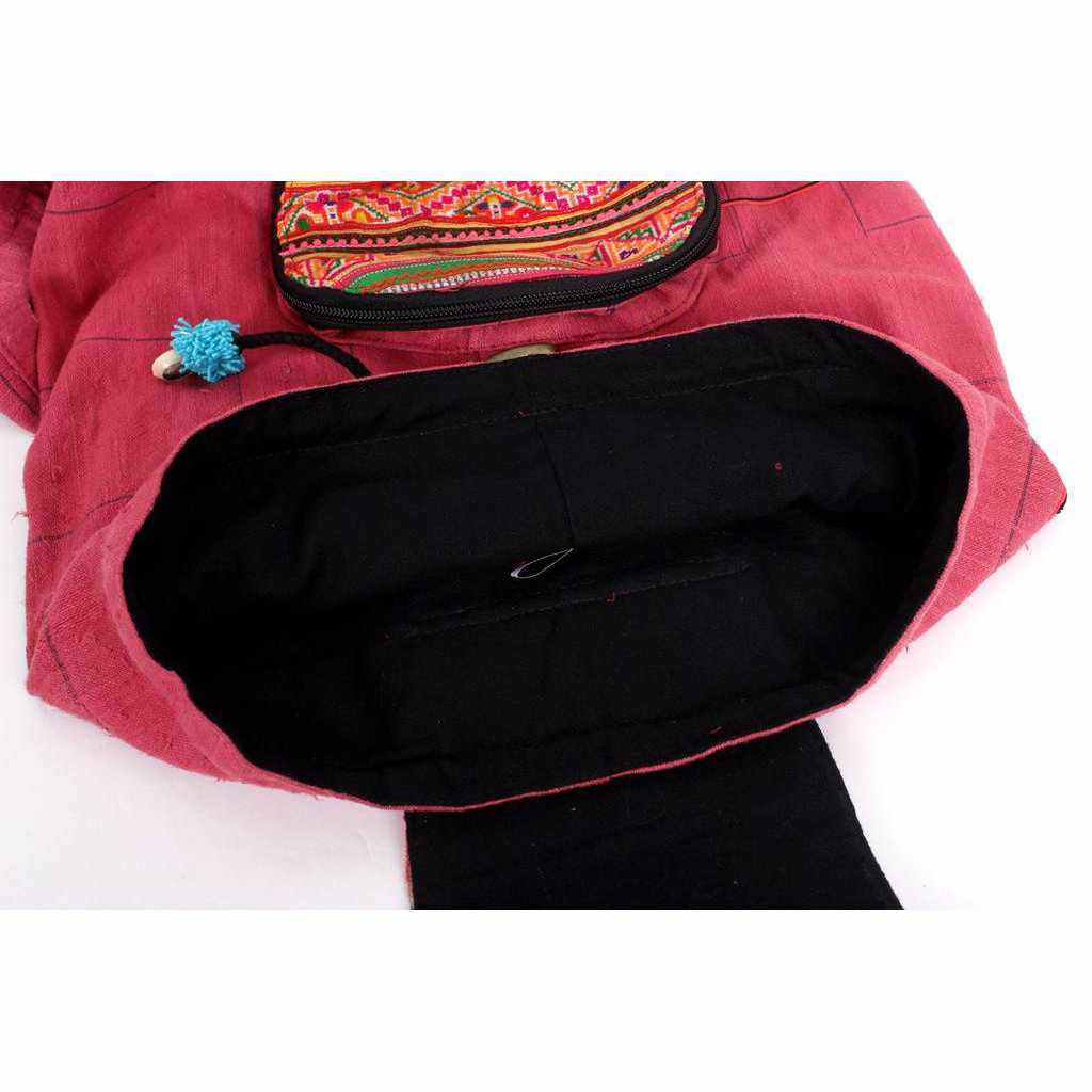 Sustainable Made Cross-Stitch Backpack- Thailand
