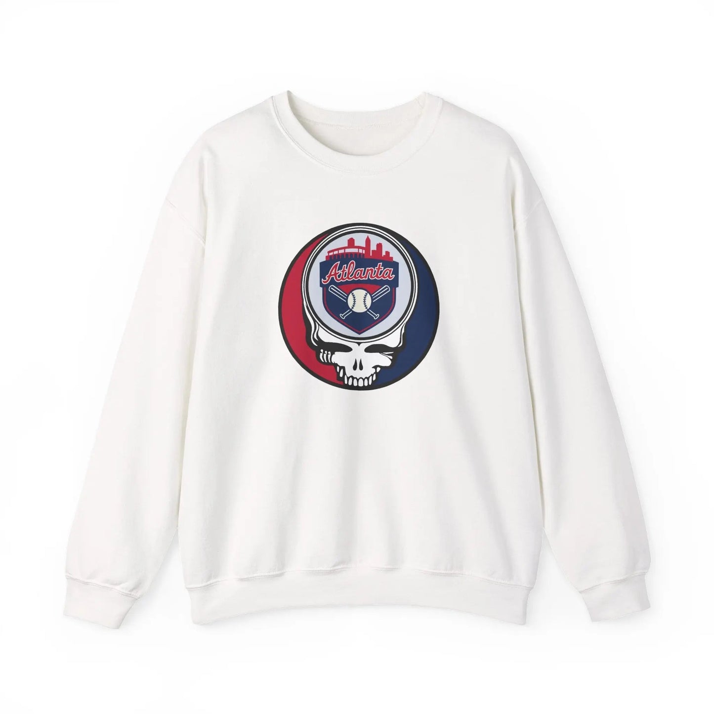 Atlanta Braves Original StealieCrewneck Sweatshirt