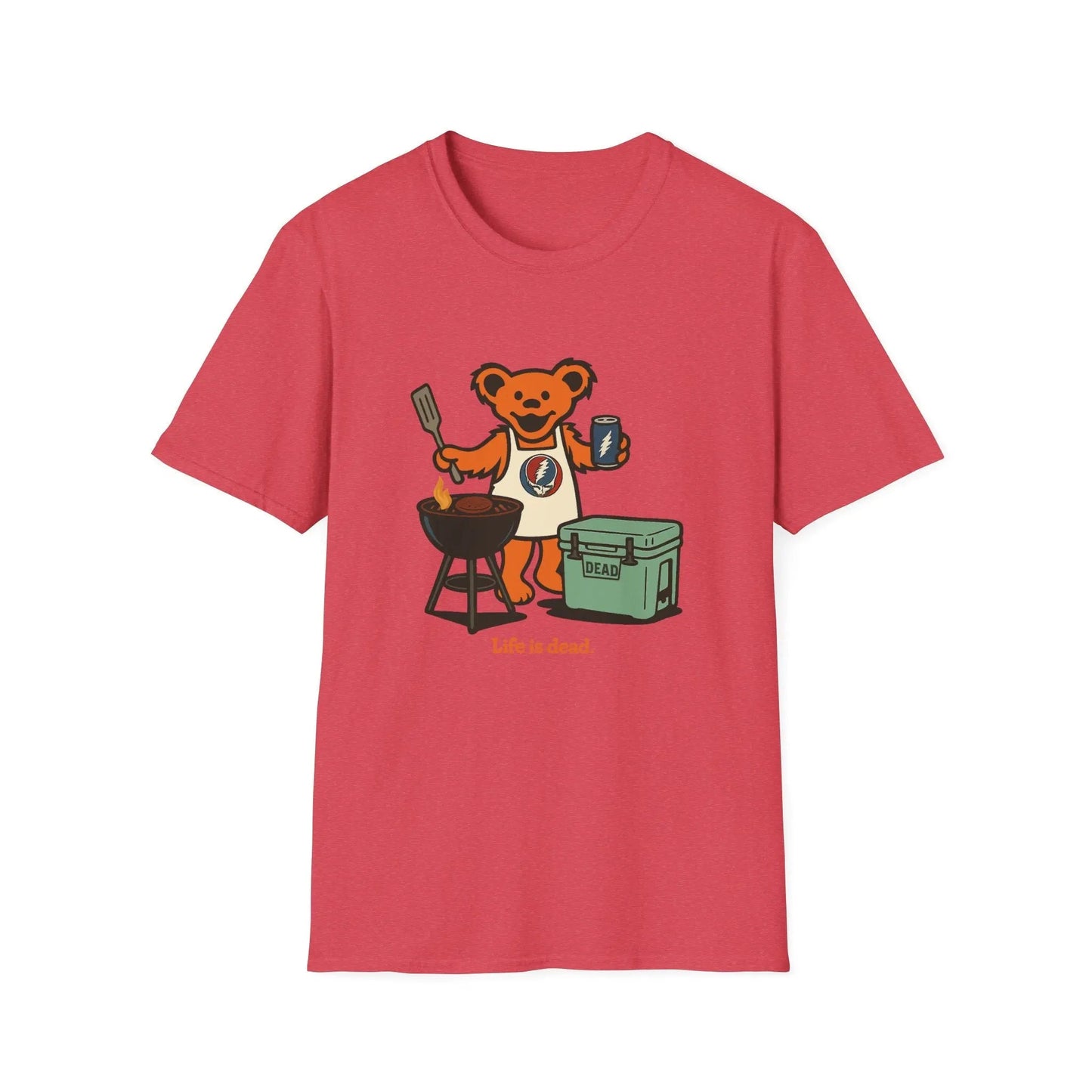 Grillin' Bear - Life is Dead T-Shirt