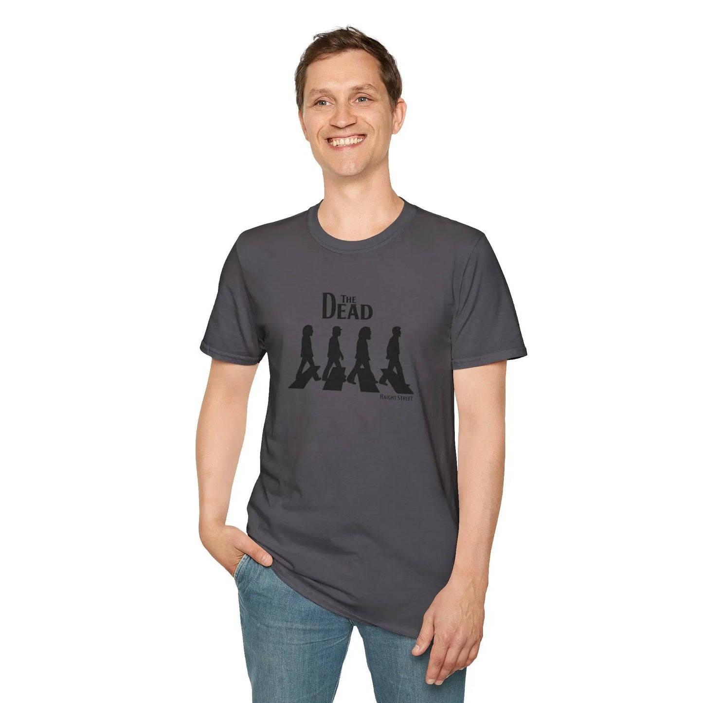"Jerry Road" Haight Street Crosswalk Silhouettes T-Shirt