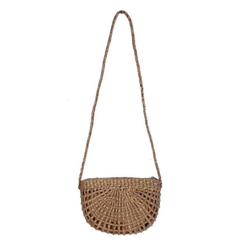 Water Hyacinth Shoulder Handwoven Bag – Thailand
