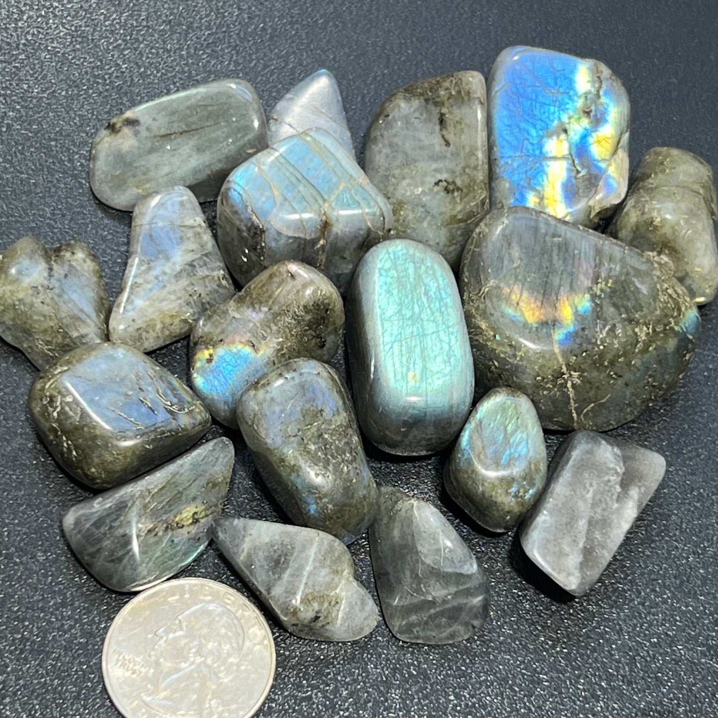 Labradorite Tumbled Stones (By The Piece Or Pound)
