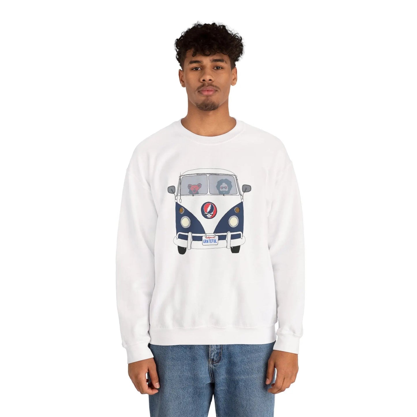 Jerry's Takin' The Bus Life is DeadCrewneck
