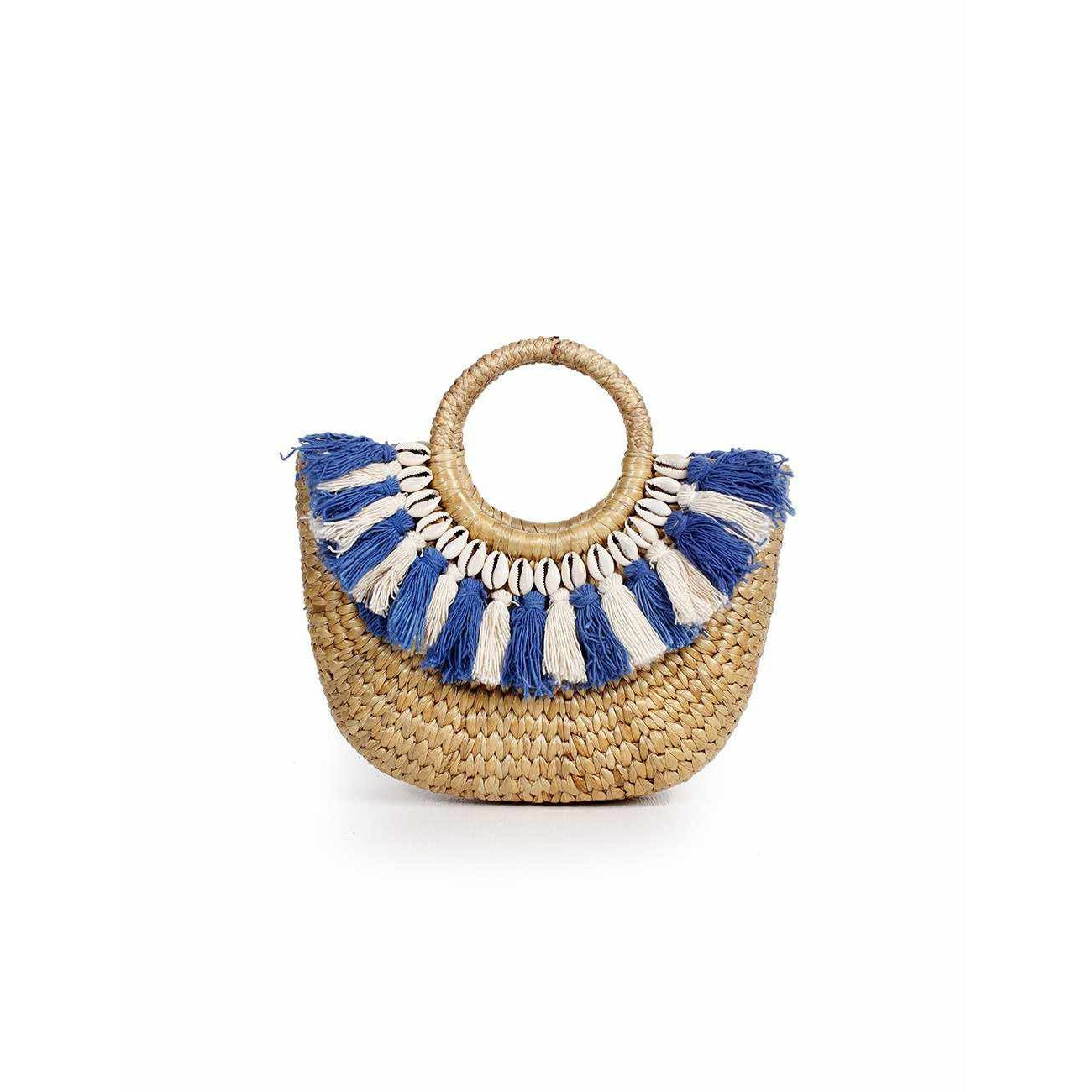 Water Hyacinth Handmade Basket Bag - Thailand