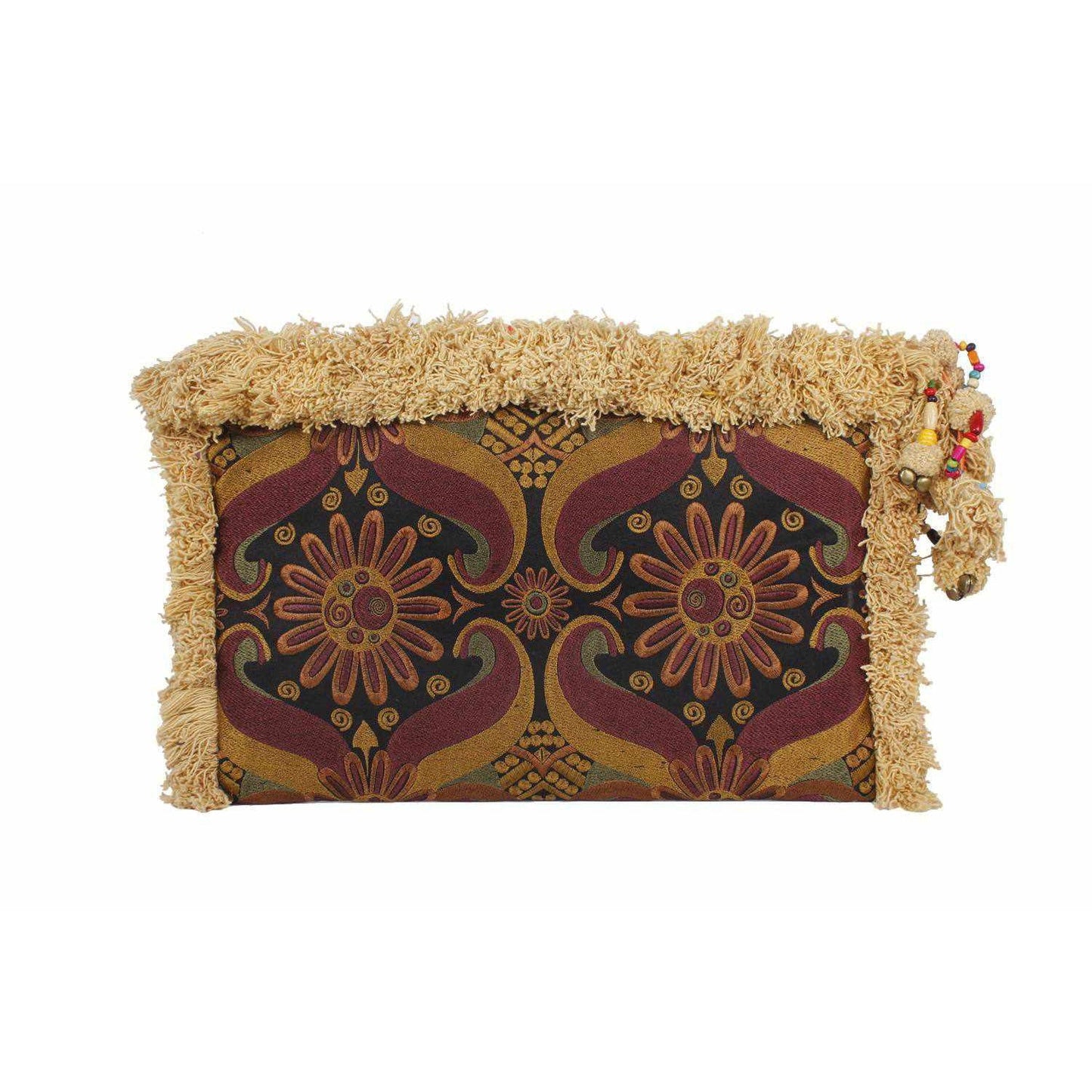 Computer Case | Oversize Pom Pom Clutch - Thailand