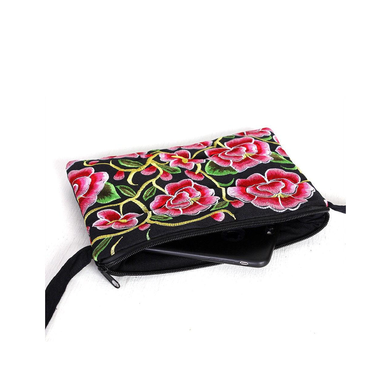Lola Embroidered Crossbody Bag - Thailand