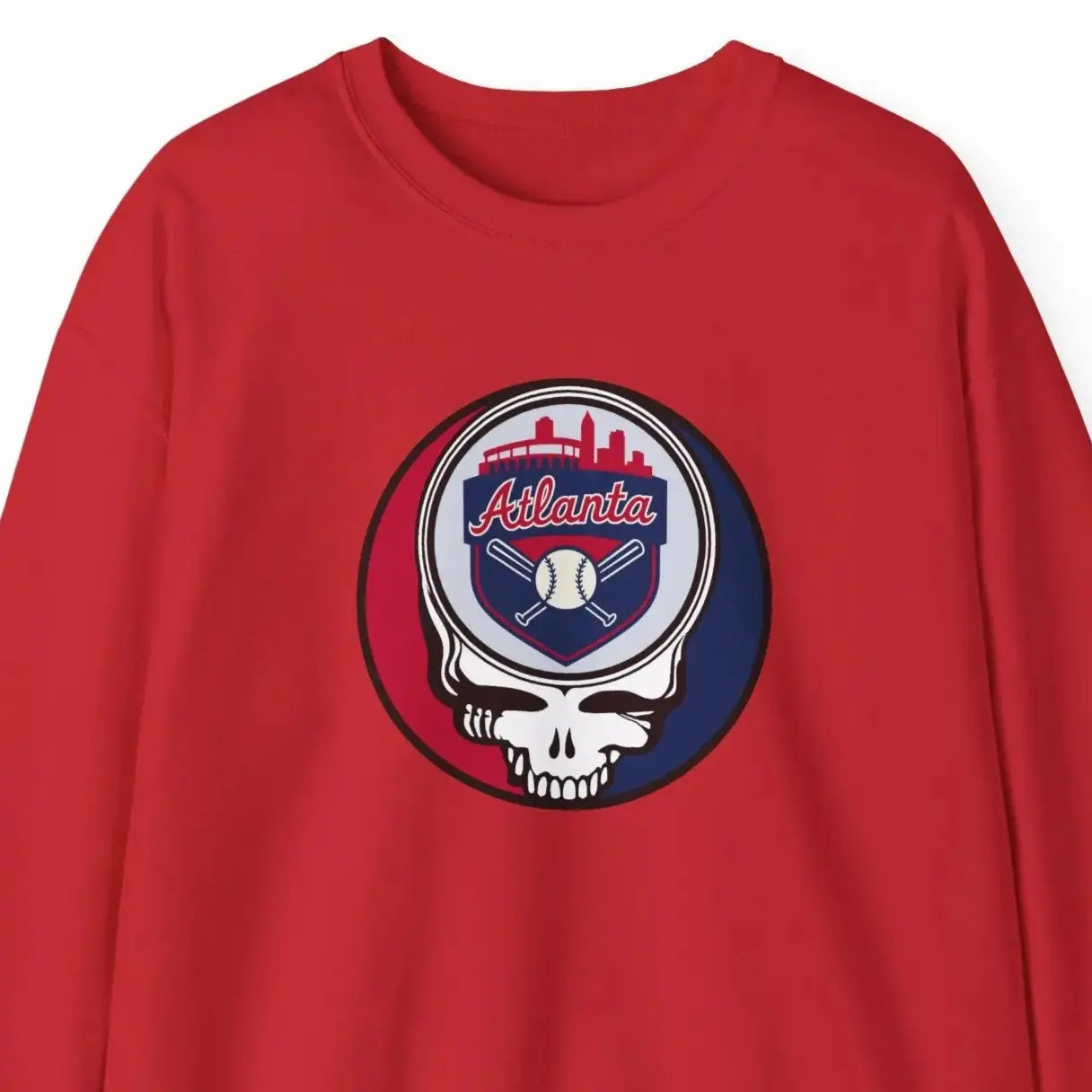 Atlanta Braves Original StealieCrewneck Sweatshirt