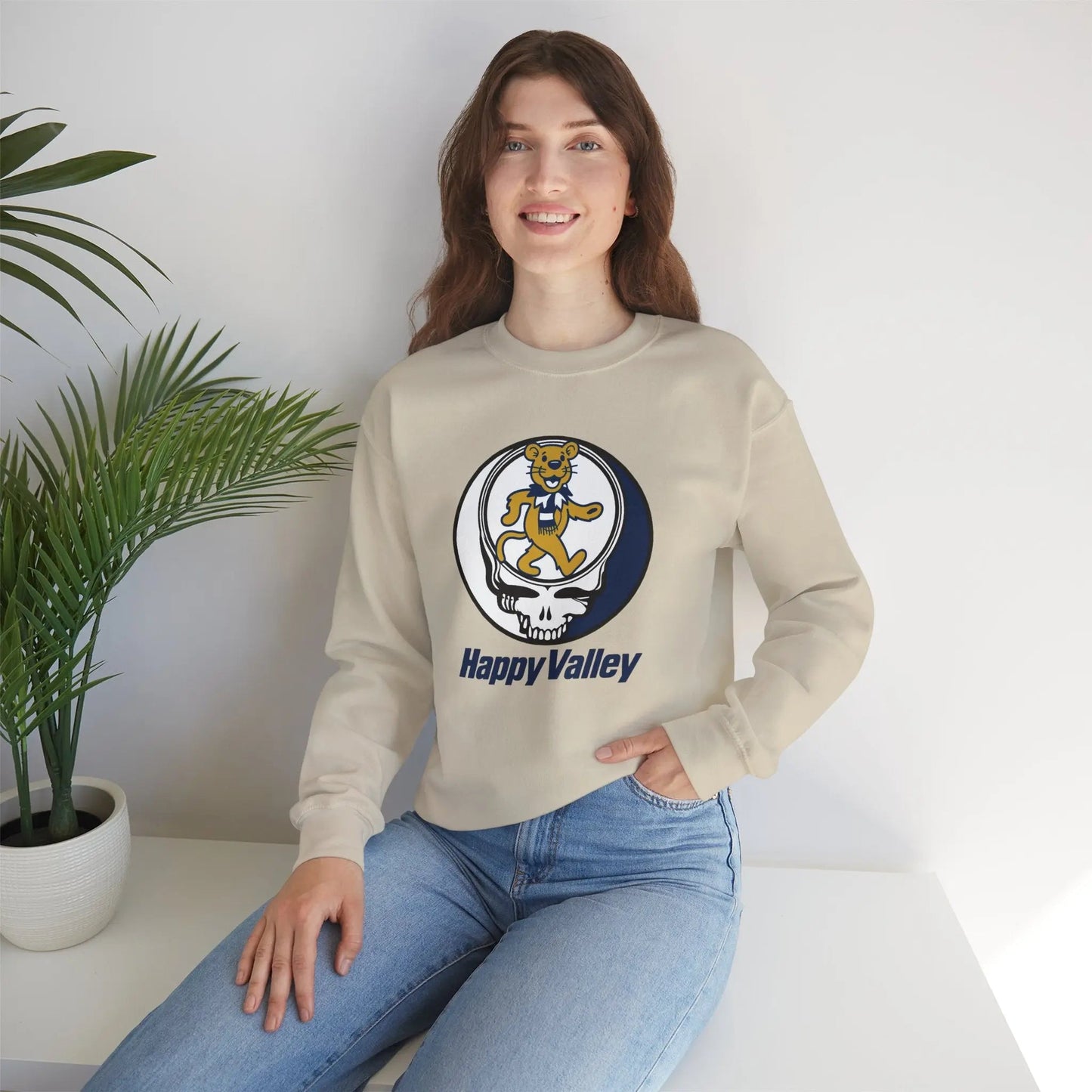 Happy Valley Dancing Lion Stealie Crewneck