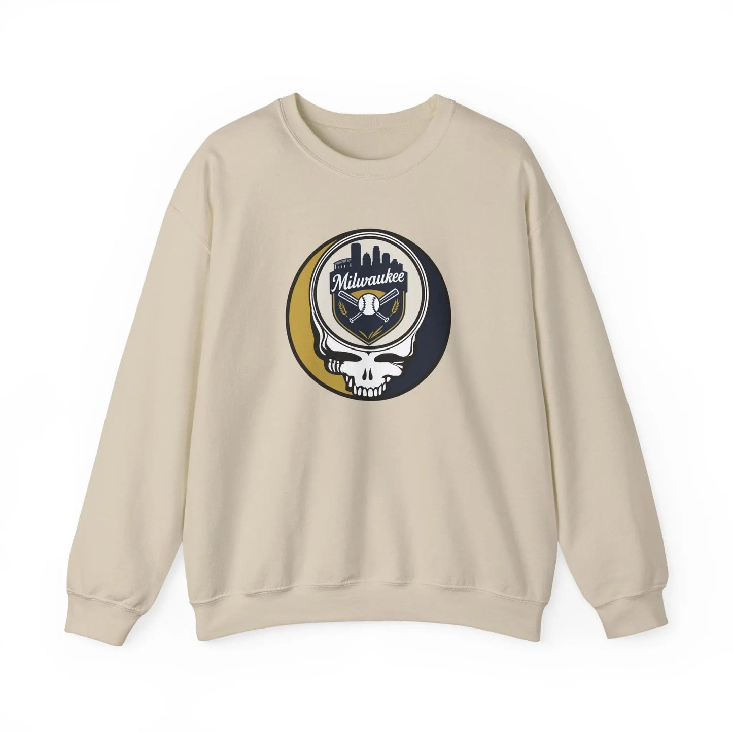 Milwaukee Brewers Original StealieCrewneck Sweatshirt