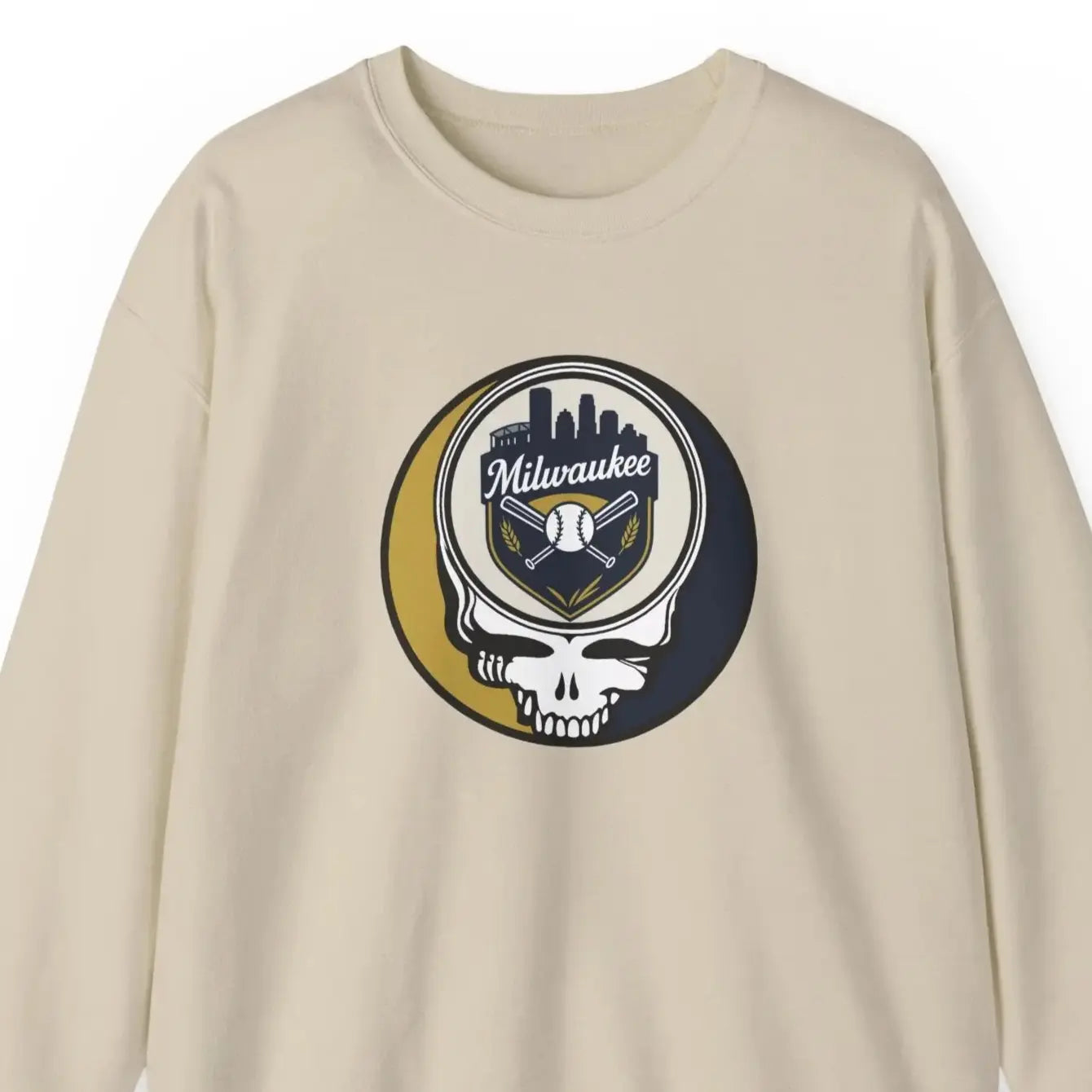 Milwaukee Brewers Original StealieCrewneck Sweatshirt