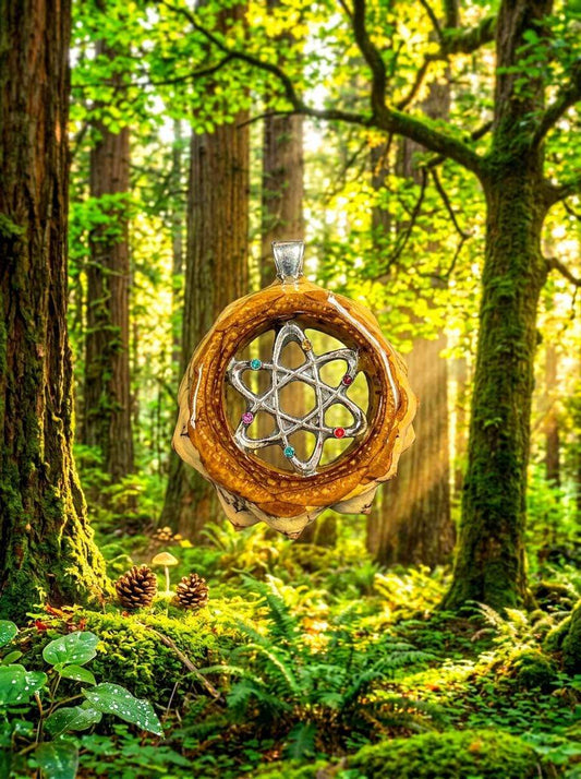 Atomic Energy Pinecone Pendant