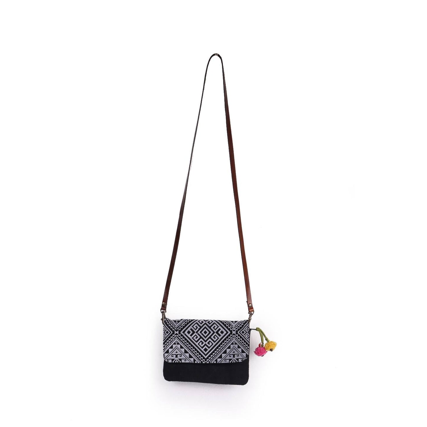 Fernanda Embroidered Convertible Crossbody | Clutch Bag - Thailand