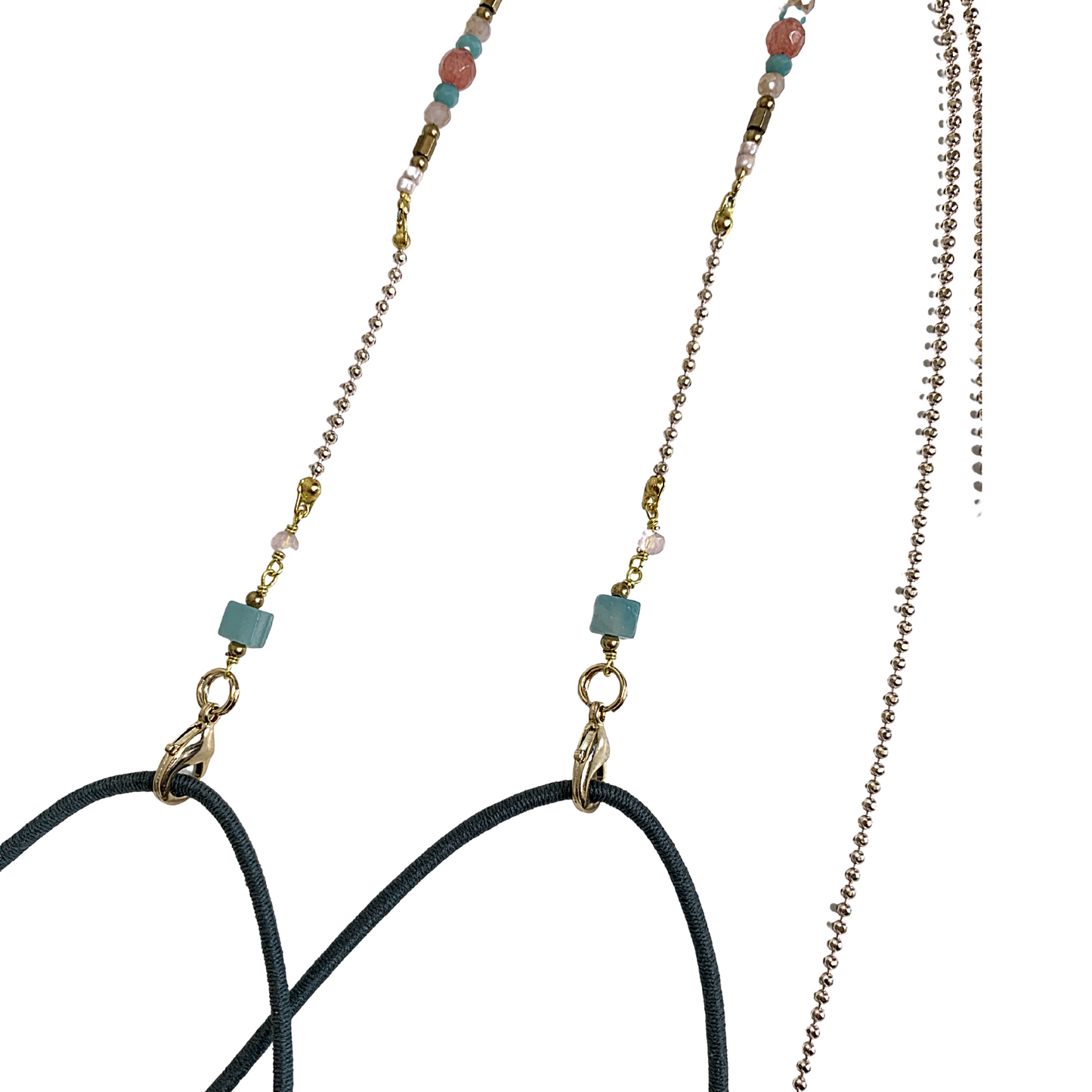 Olivia Semi-precious Stone Sunglass Chain - Thailand