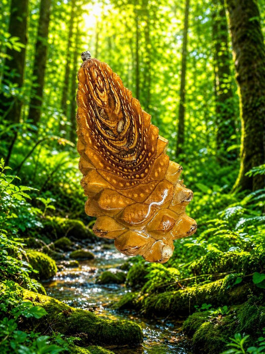 Naked Pinecone Pendant | Handmade PNW Jewelry | #50
