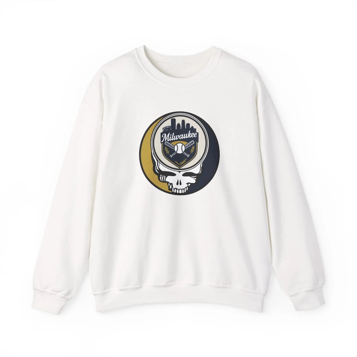 Milwaukee Brewers Original StealieCrewneck Sweatshirt