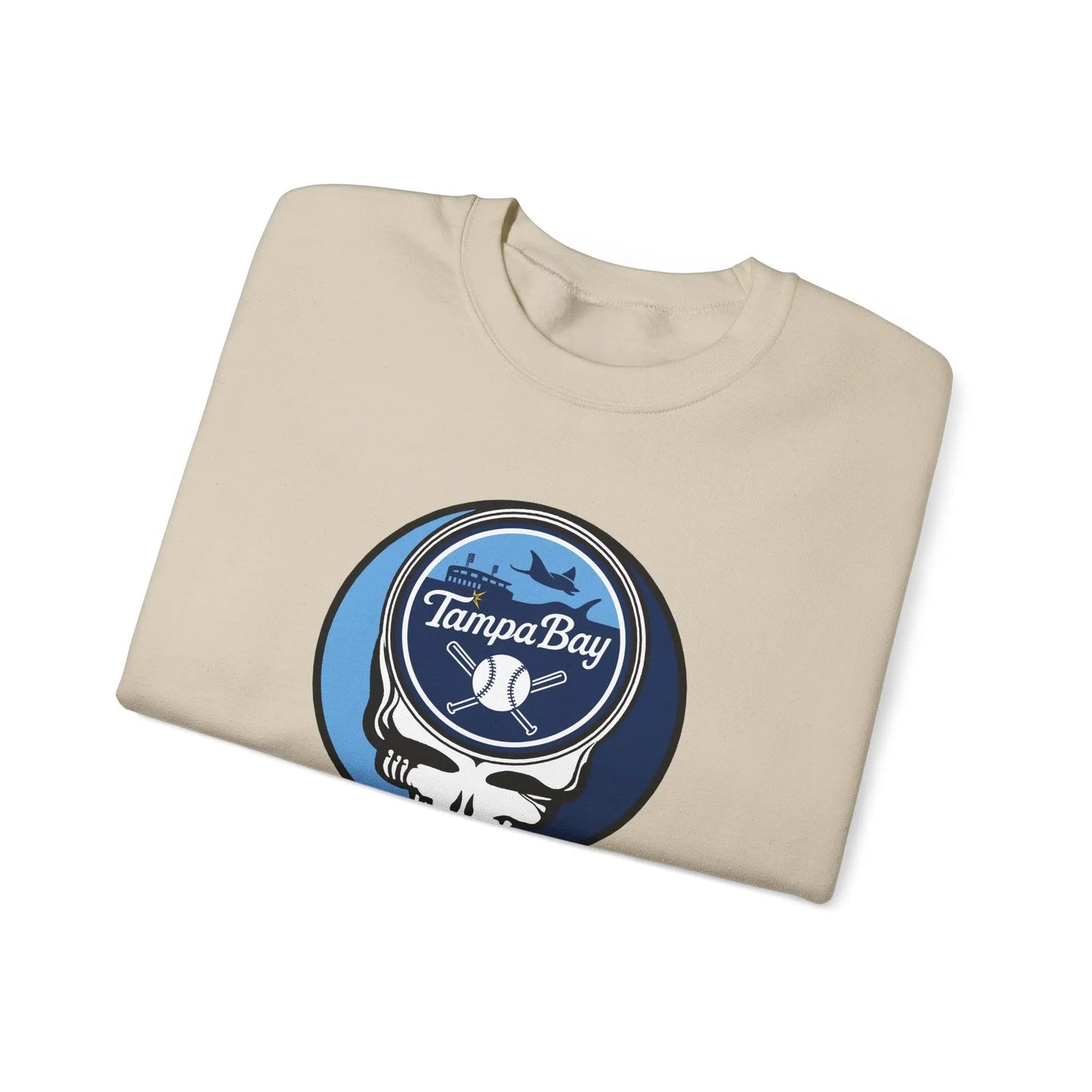 Tampa Bay Rays Original StealieCrewneck Sweatshirt