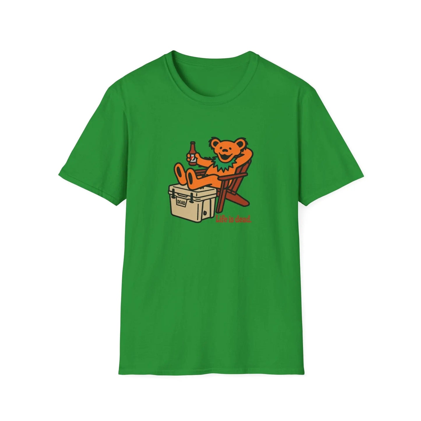 Chillin' Bear - Life is Dead T-Shirt