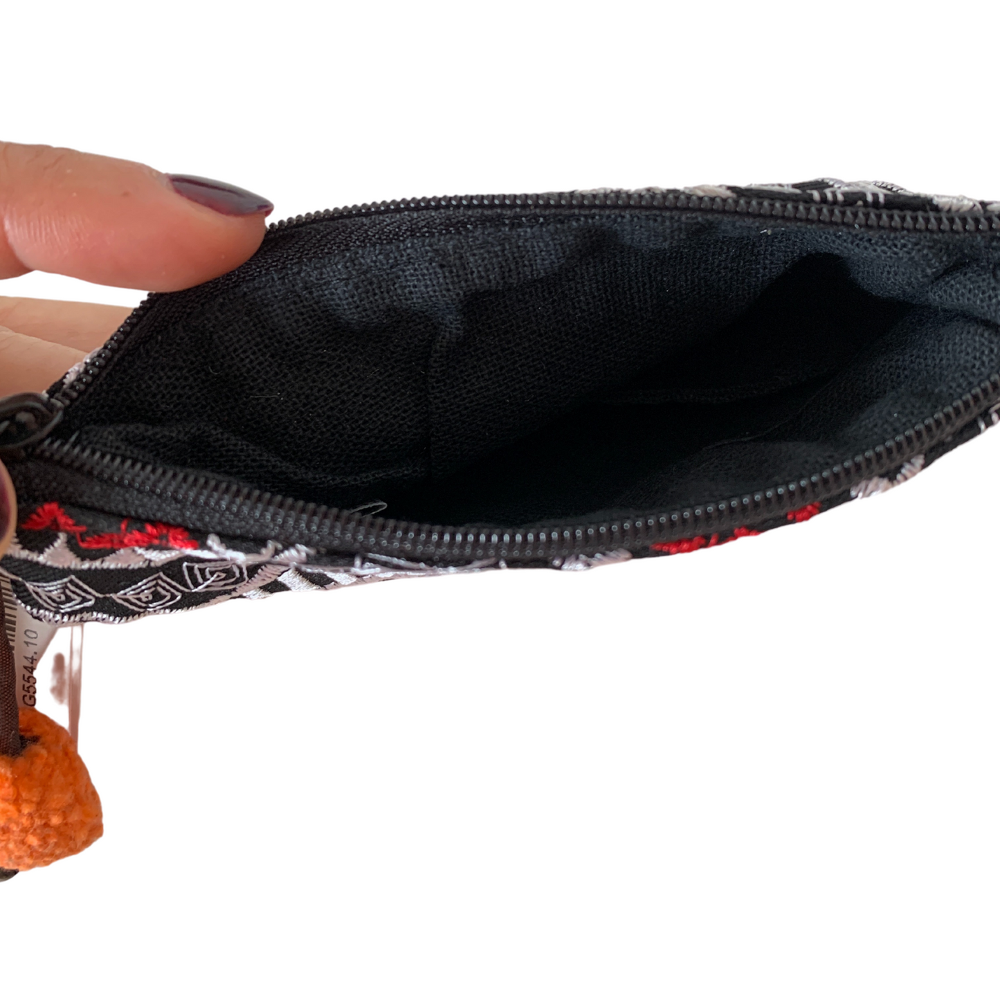 Geometric Boho Coin Purse with Lobster Clasp  - Thailand