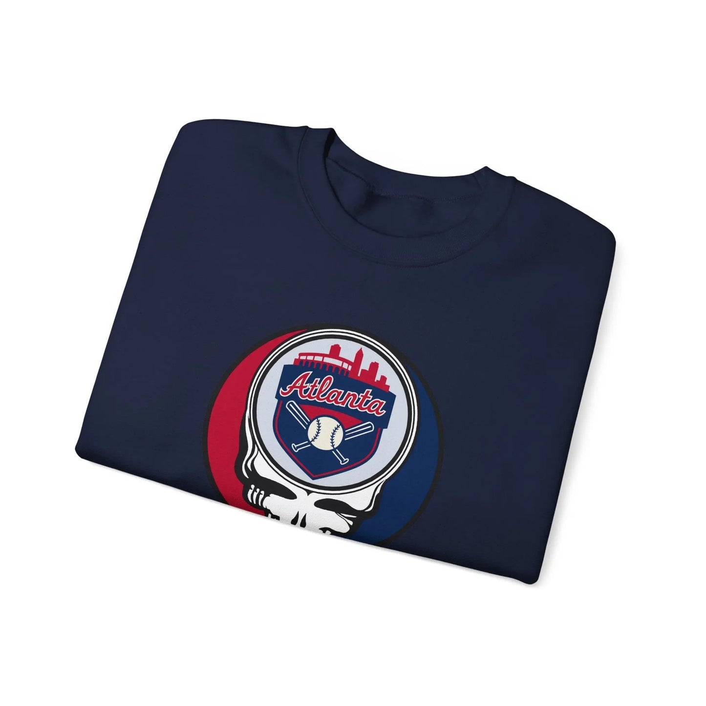 Atlanta Braves Original StealieCrewneck Sweatshirt