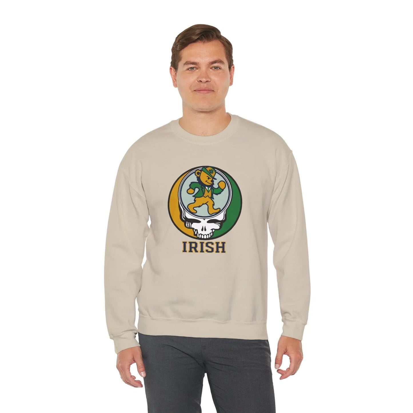 The Irish Dancing Leprechaun Stealie Crewneck