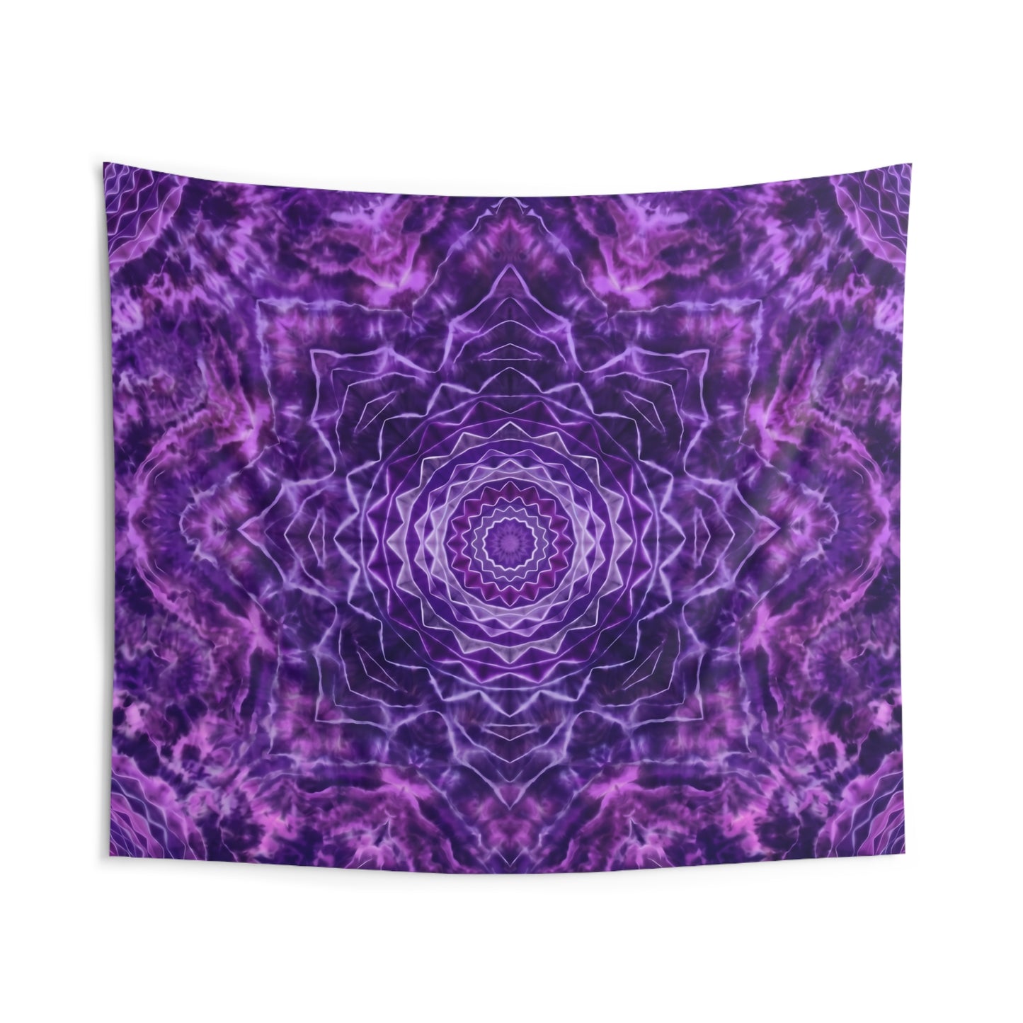 Purple Mandala Wall Tapestry