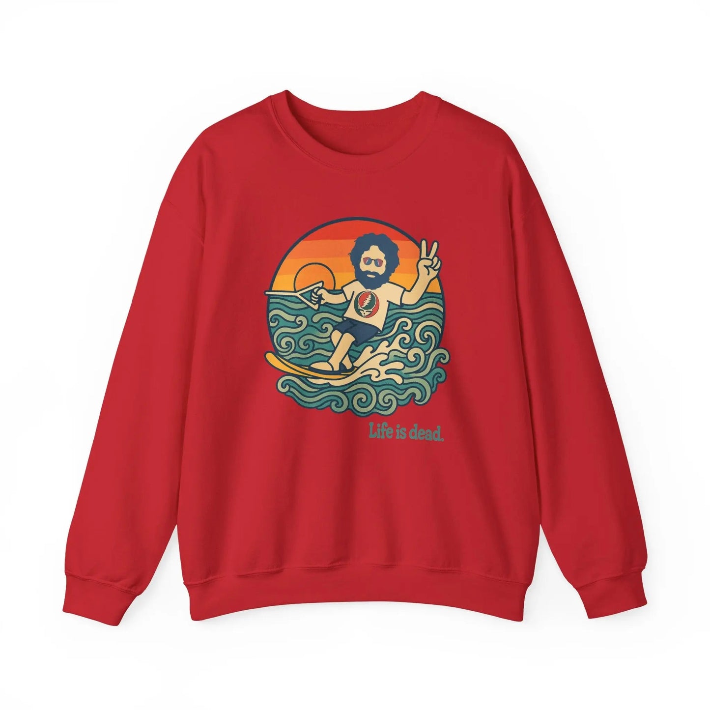 Waterskiin' Jerry Life is DeadCrewneck