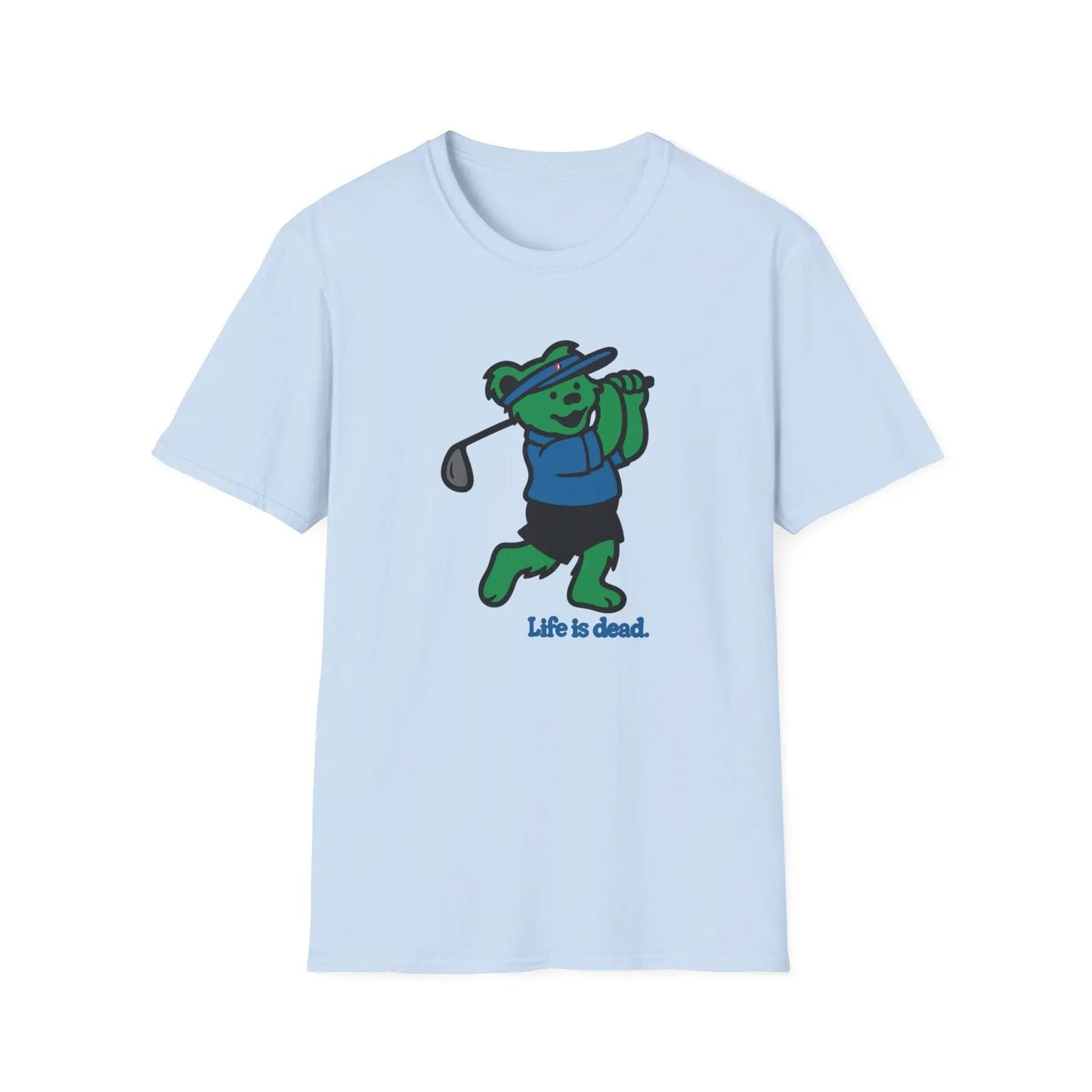 Golfin' Bear - Life is Dead T-Shirt