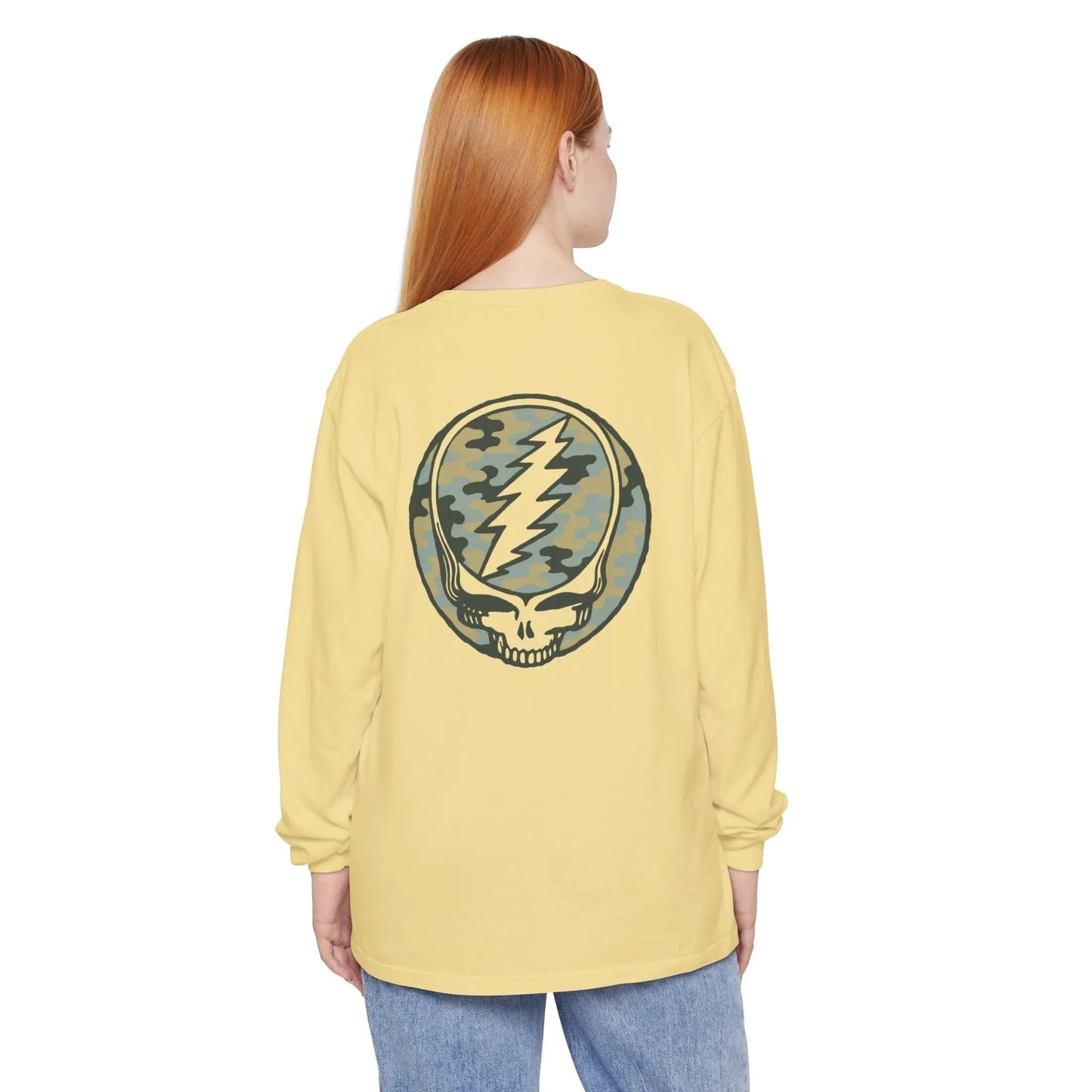 Camo Stealie Two-Sided Vineyard Collection Garment-Dyed Long Sleeve