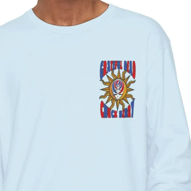Chuck Berry Concert Garment-Dyed Long Sleeve T-Shirt