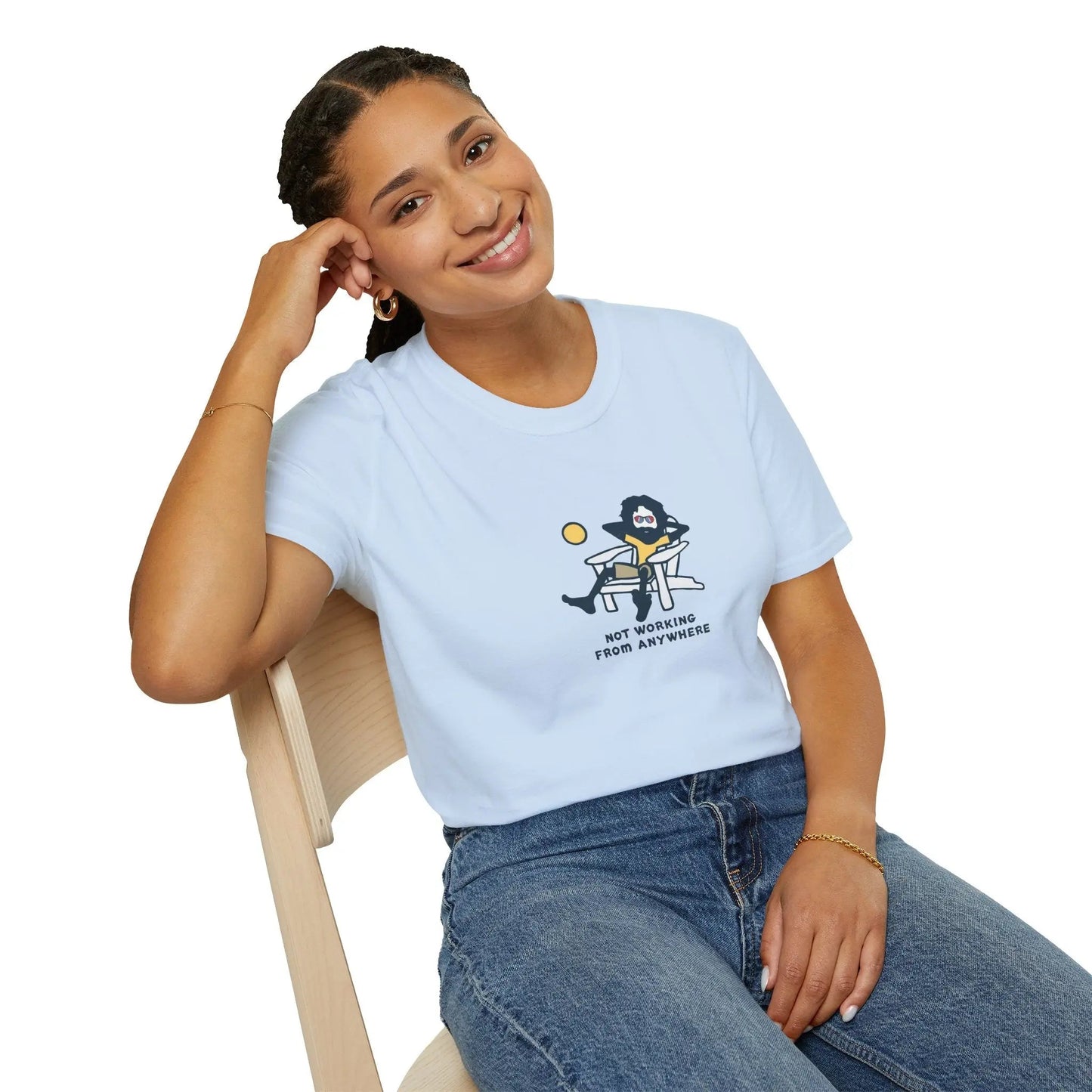 Life is DeadJerry's Not Working from Anywhere T-Shirt
