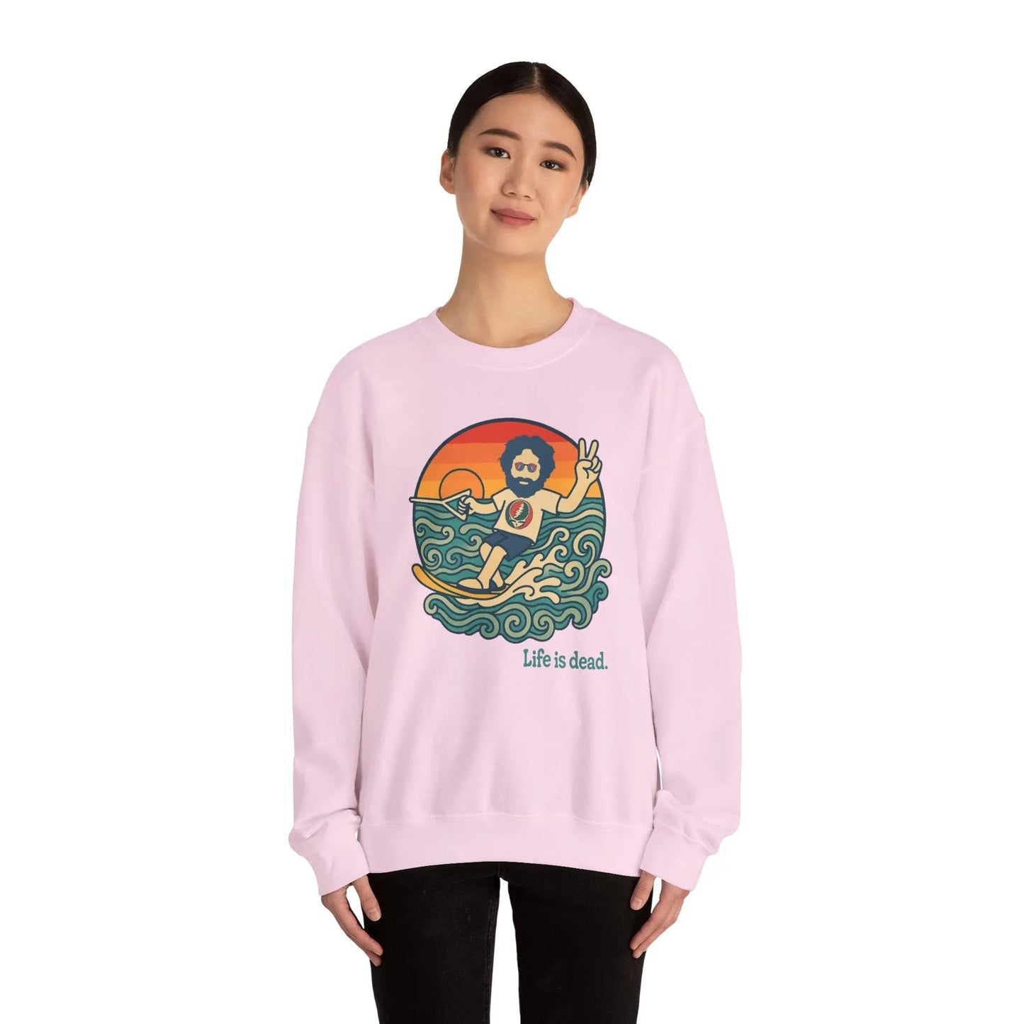 Waterskiin' Jerry Life is DeadCrewneck