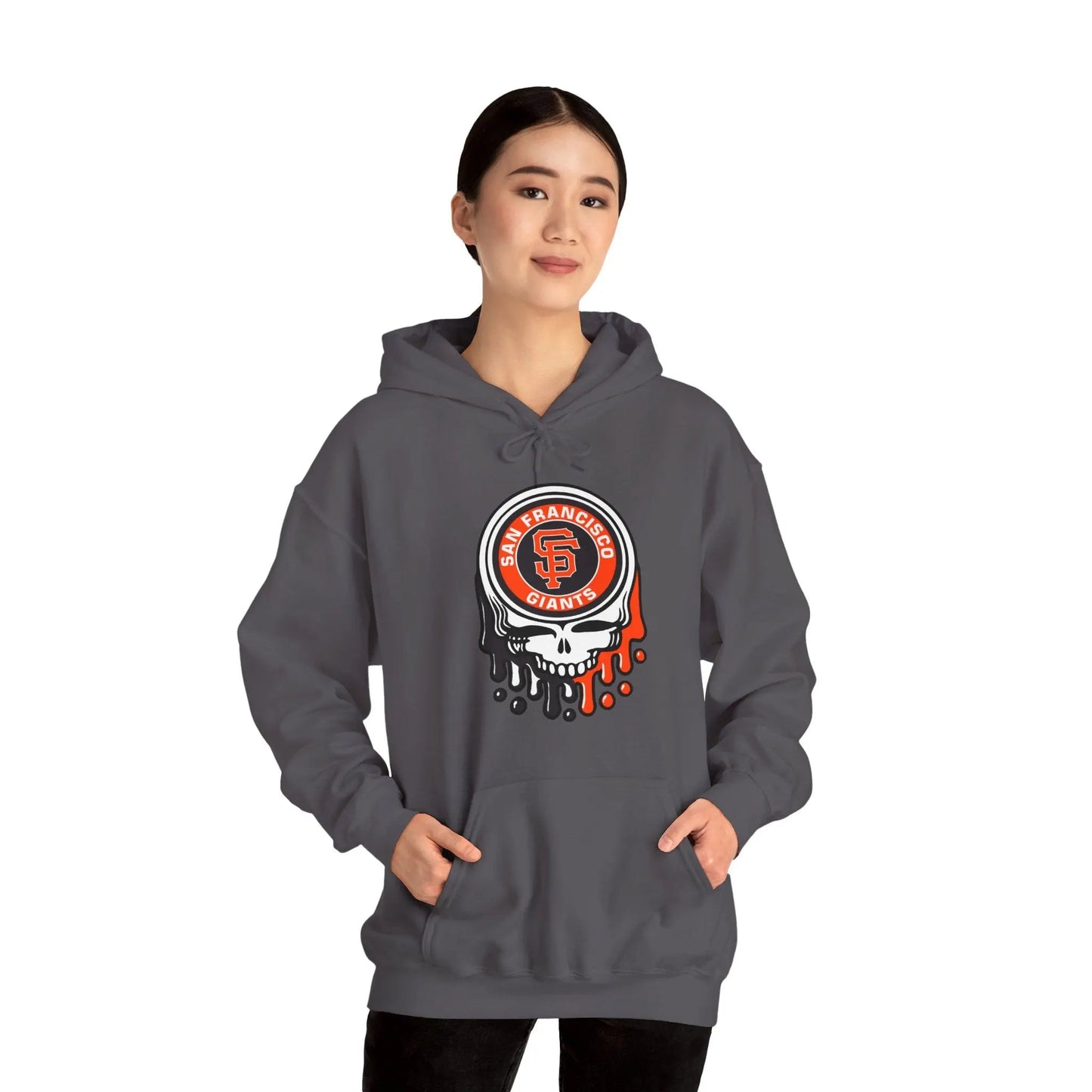 San Francisco Giants Logo Dripping Stealie Hoodie