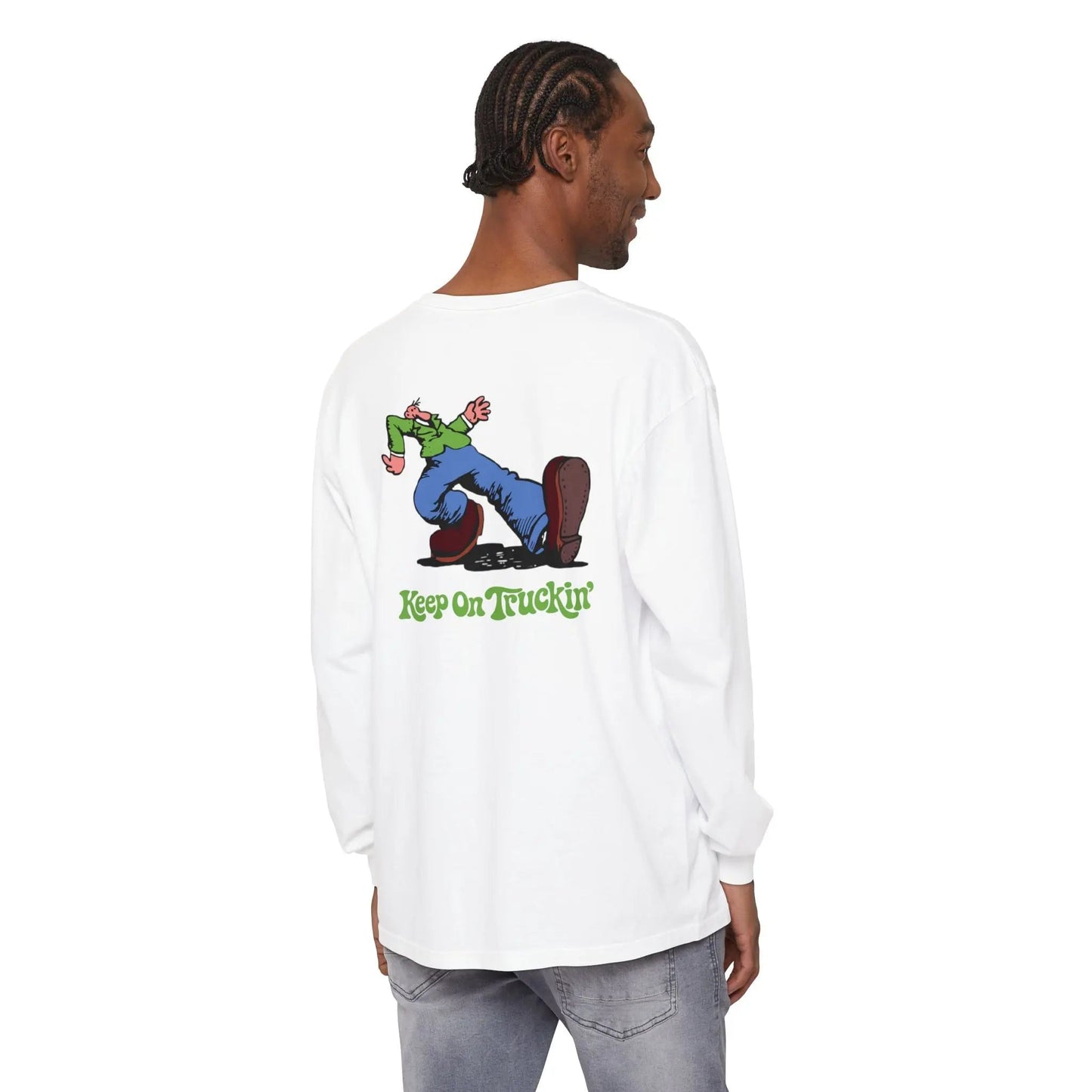 The Do-Dah Man Vineyard Collection Two-Sided Garment-Dyed Long Sleeve