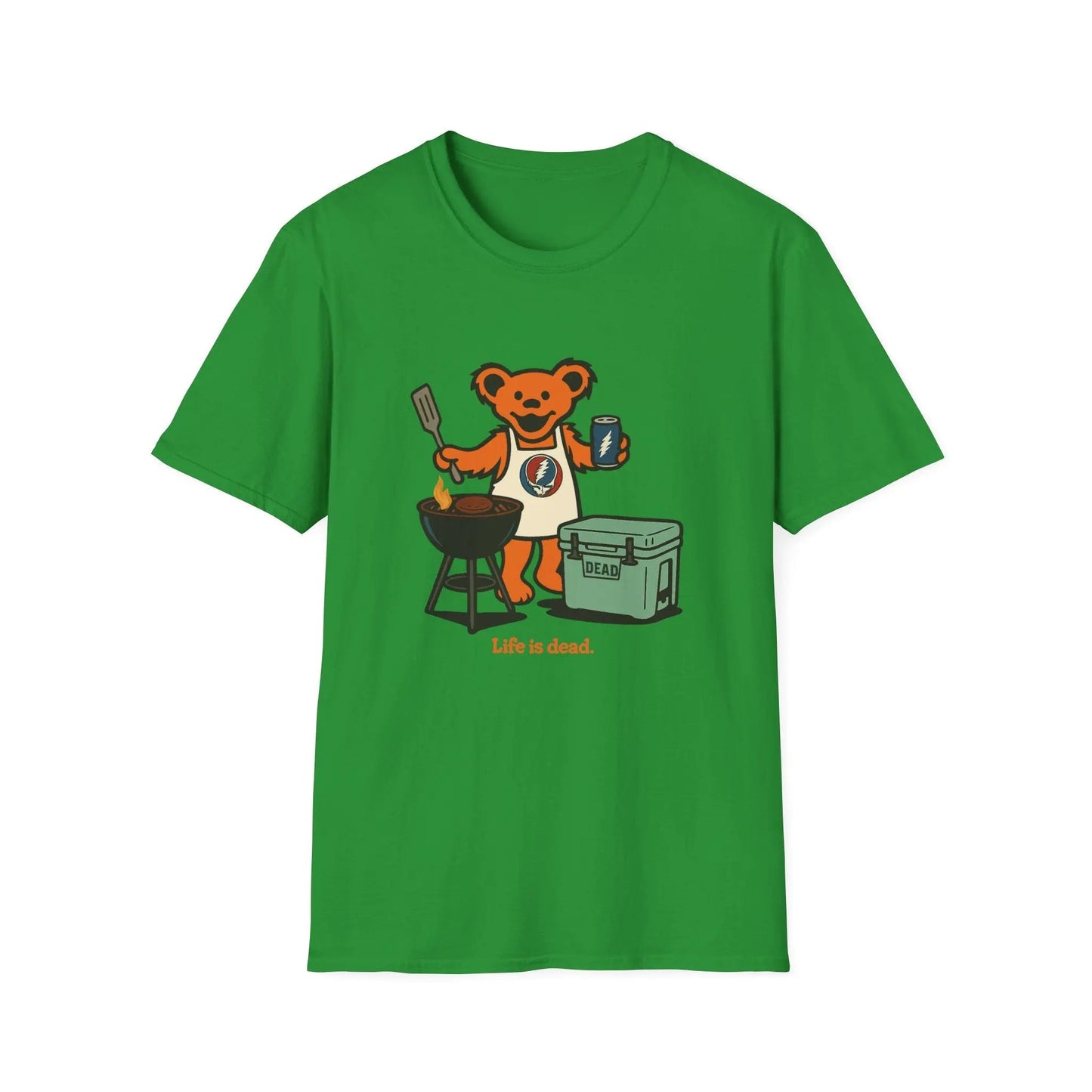 Grillin' Bear - Life is Dead T-Shirt