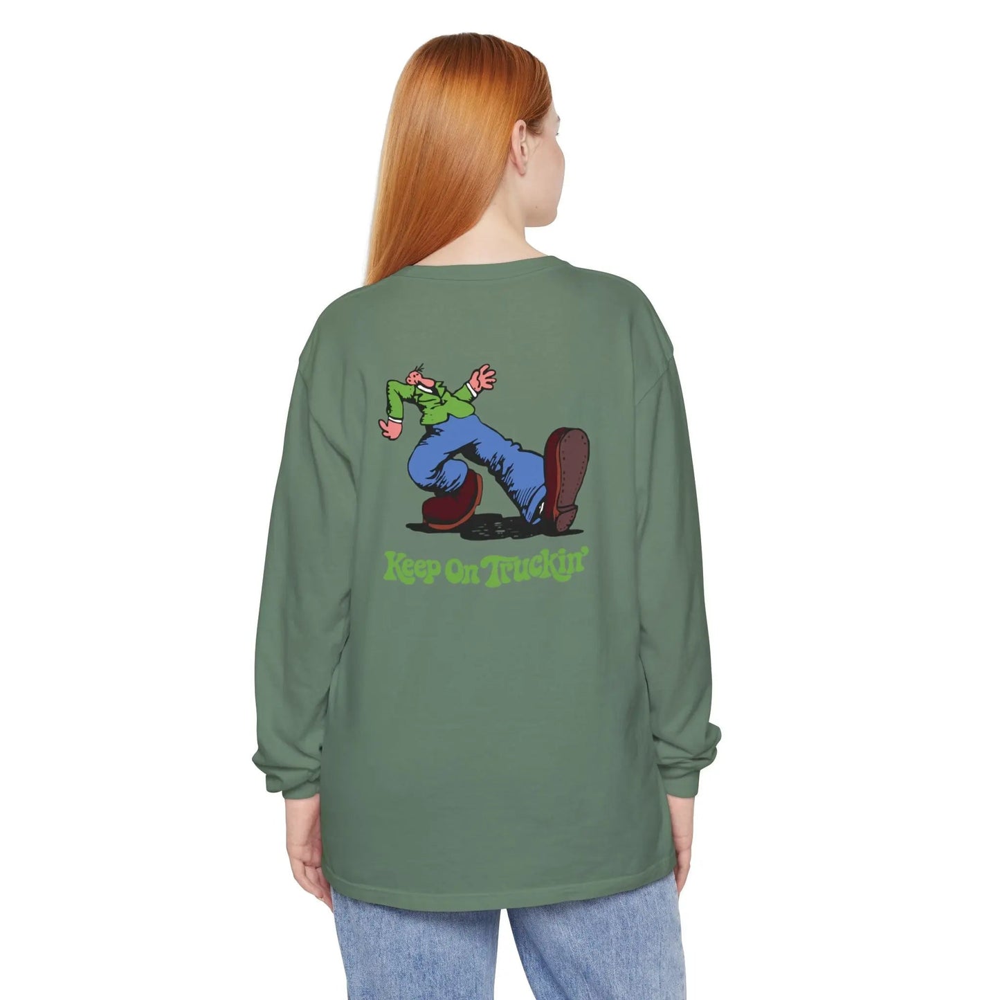 The Do-Dah Man Vineyard Collection Two-Sided Garment-Dyed Long Sleeve