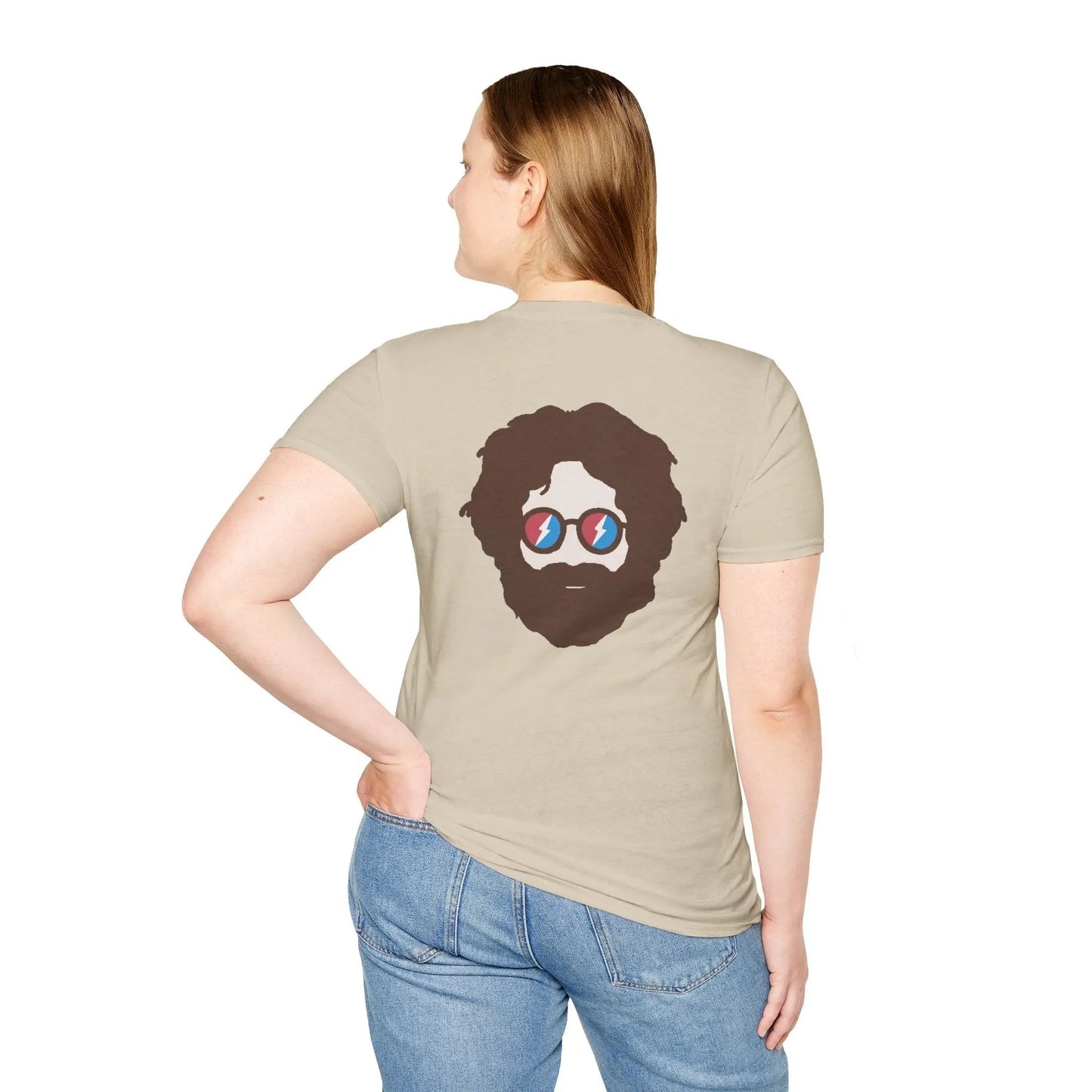 Jerry Garcia Color Match Two-Sided Vineyard Collection T-Shirt