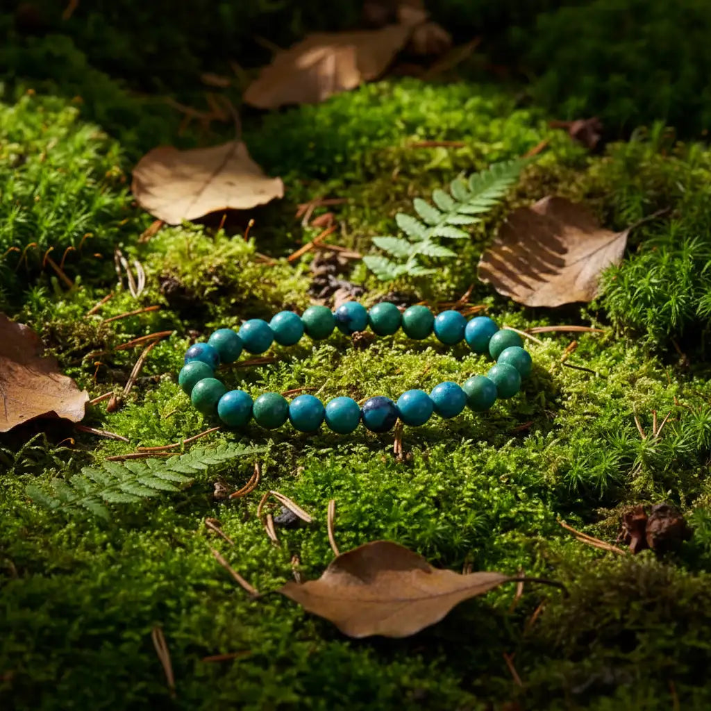 8MM Elastic Natural Stone Bracelets - CS: Phoenix stone