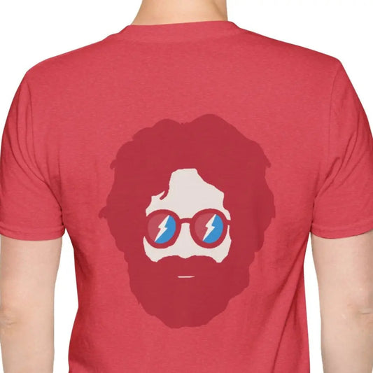 Jerry Garcia Color Match Two-Sided Vineyard Collection T-Shirt