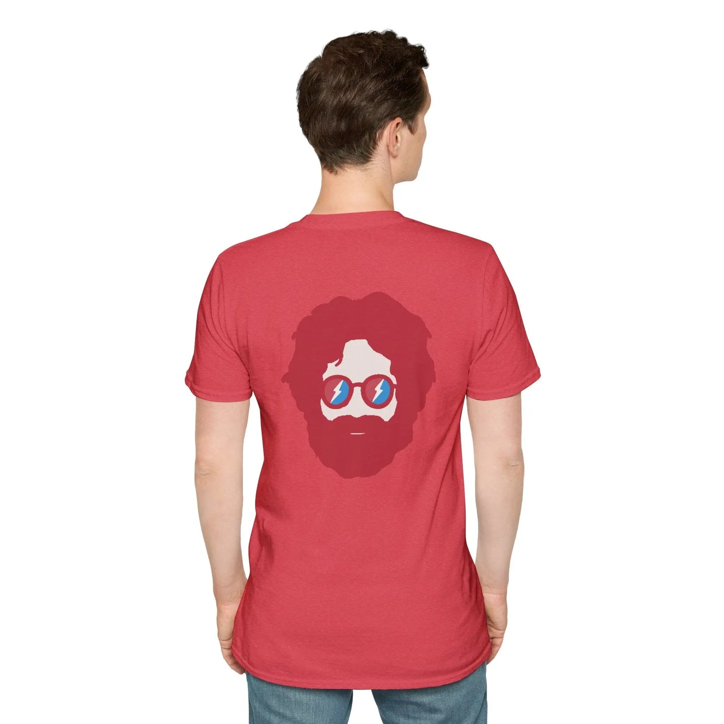 Jerry Garcia Color Match Two-Sided Vineyard Collection T-Shirt